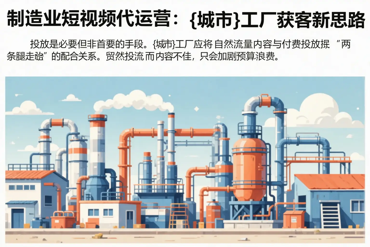 制造业短视频代运营：宁夏工厂获客新思路