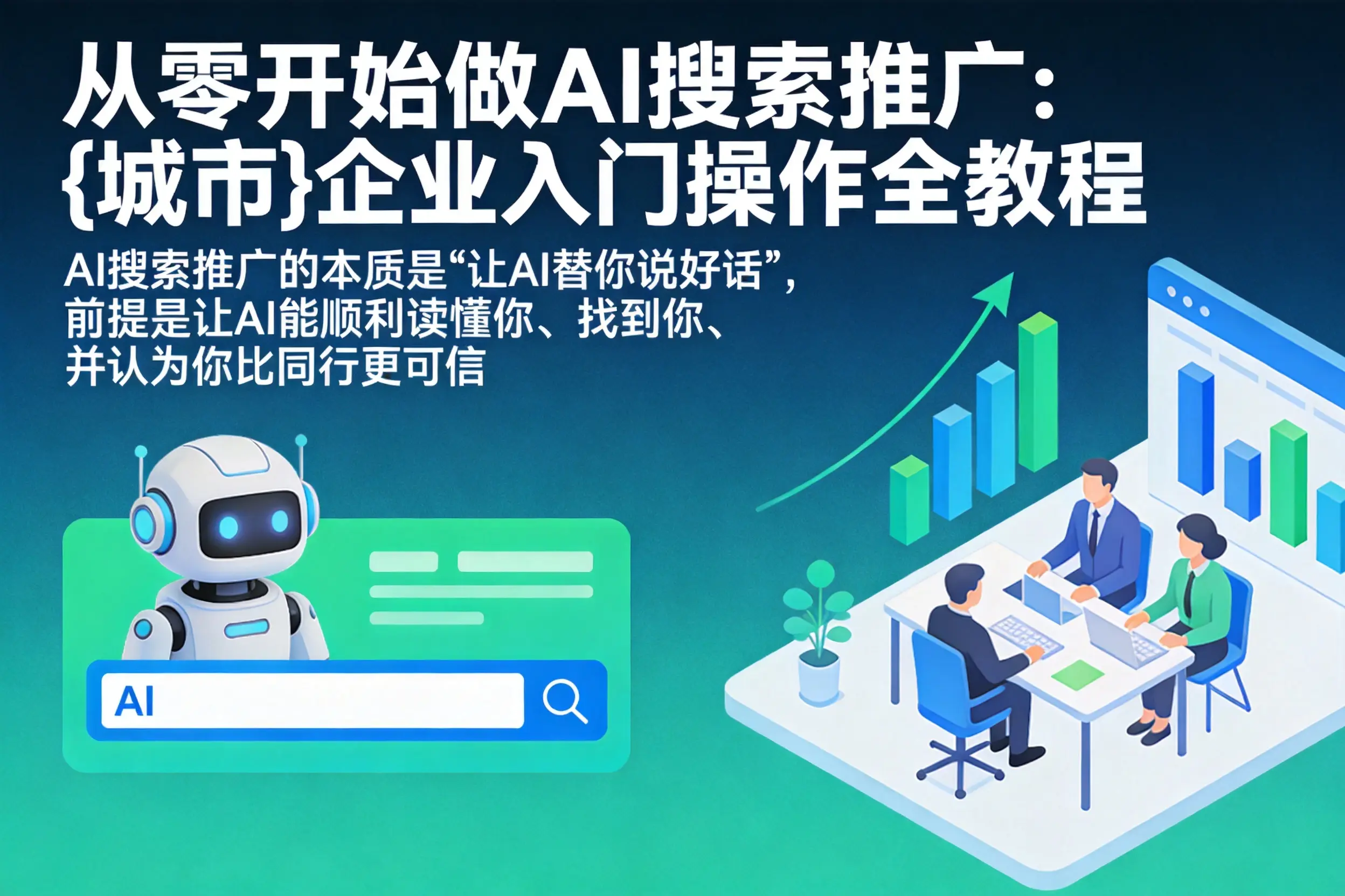 从零开始做AI搜索推广:宁夏企业入门操作全教程