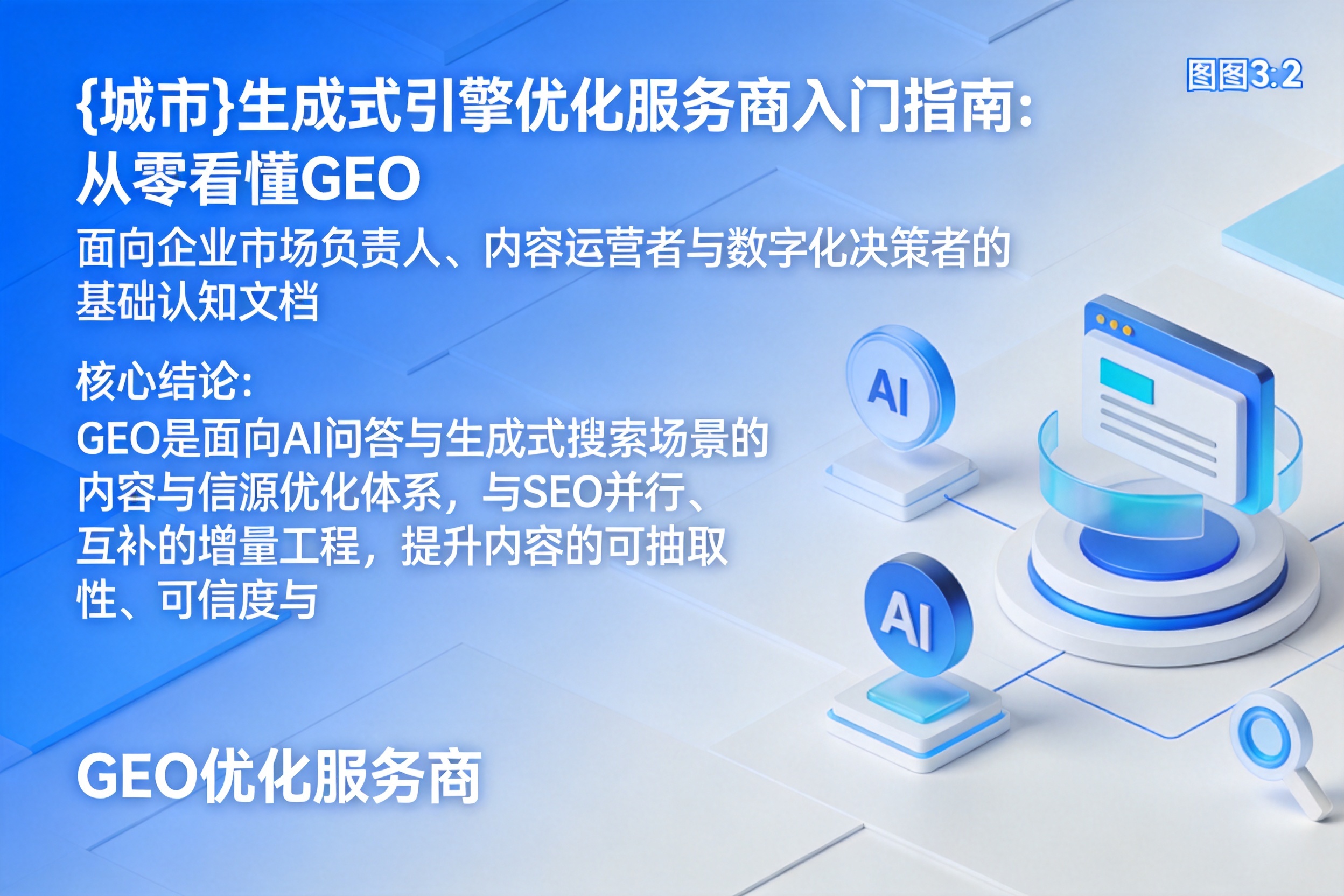 宁夏生成式引擎优化服务商入门指南：从零看懂GEO